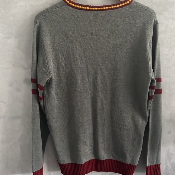 Grey Gryffindor Cardigan Sweater - Harry Potter, Size S - Picture 7 of 8